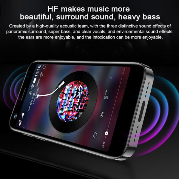 Face Recognition, 3.0 inch Android 9.0 MTK6737M Quad Core up to 1.1GHz, Bluetooth, WiFi, FM, Network: 4G, Dual SIM, 2GB+16GB