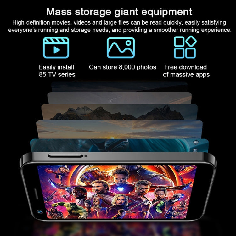 Face Recognition, 3.0 inch Android 9.0 MTK6737M Quad Core up to 1.1GHz, Bluetooth, WiFi, FM, Network: 4G, Dual SIM, 2GB+16GB