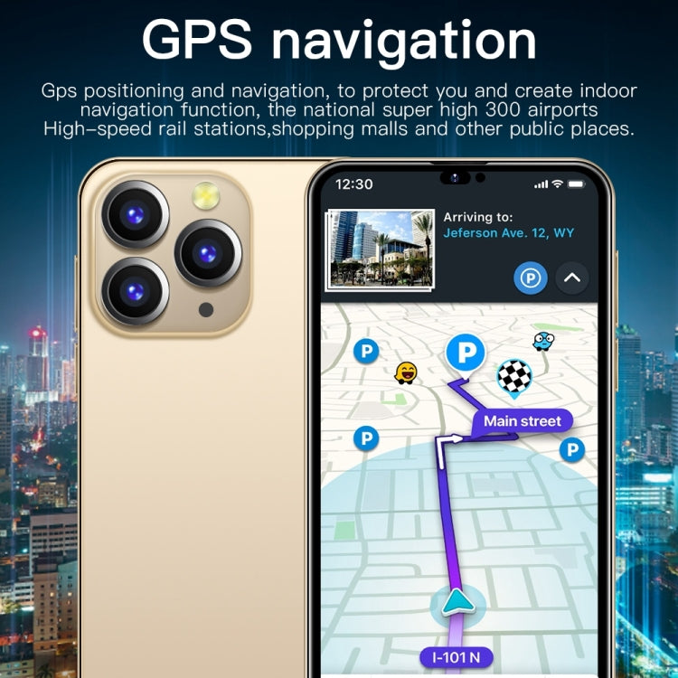 Face Identification, Android 10 MTK6737 Quad Core, Network: 4G, i14 Pro Max N86 2GB+16GB