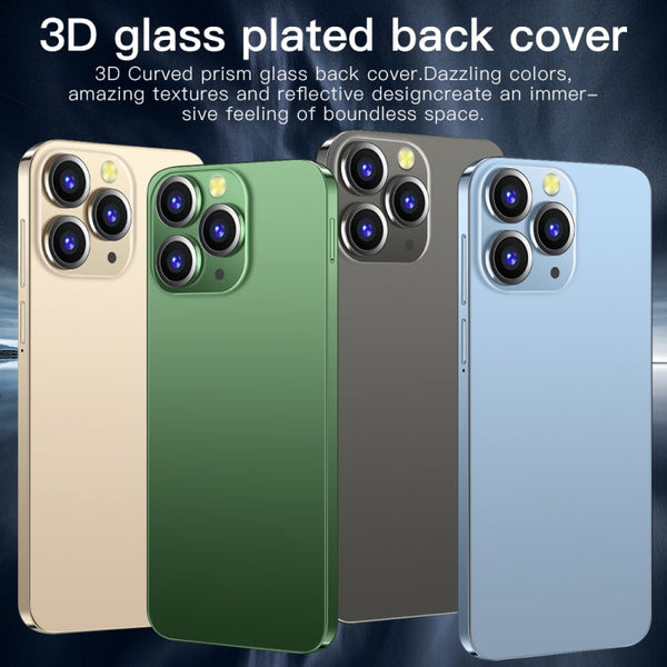 Face Identification, Android 10 MTK6737 Quad Core, Network: 4G, i14 Pro Max N86 2GB+16GB