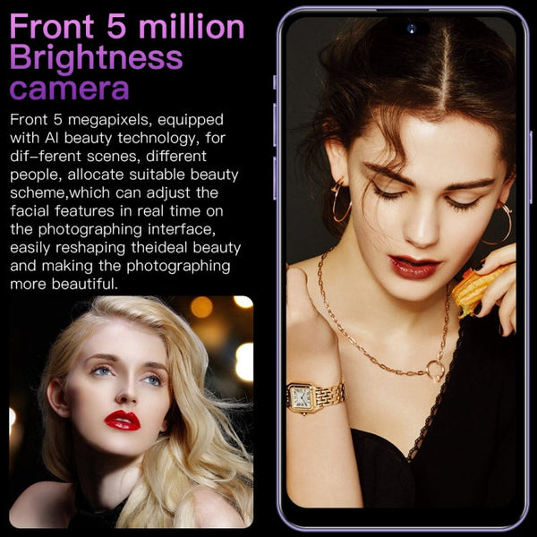 Face Identification, Android 8.1 MTK6753 Octa Core, Network: 4G, 3GB+32GB,Dynamic Island Screen