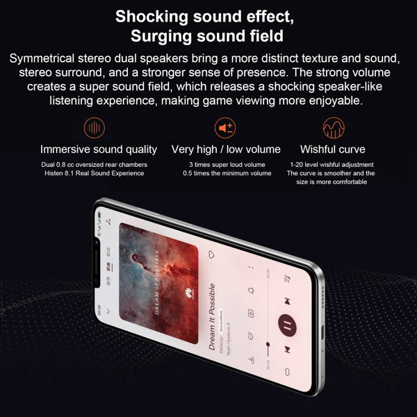 Dual Back Cameras, Side Fingerprint Identification, 7000mAh Battery, 6.95 inch HarmonyOS 3.0 Qualcomm Snapdragon 680 Octa Core 2.4GHz, Network: 4G, OTG, NFC, Not Support Google Play