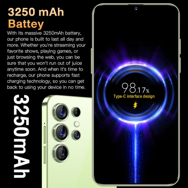 Face Identification, Android 8.1 MTK6580A Quad Core, Network: 3G, OTG, S23Ultra5G / B51