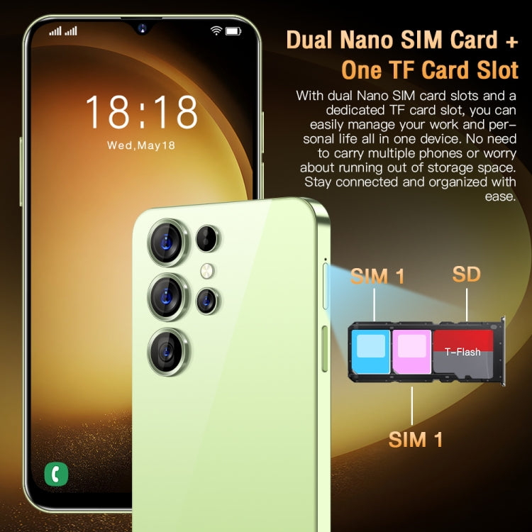 Face Identification, Android 8.1 MTK6580A Quad Core, Network: 3G, OTG, S23Ultra5G / B51