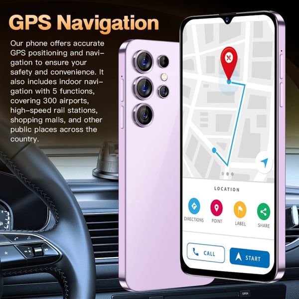 Face Identification, Android 8.1 MTK6580A Quad Core, Network: 3G, OTG, S23Ultra5G / B51