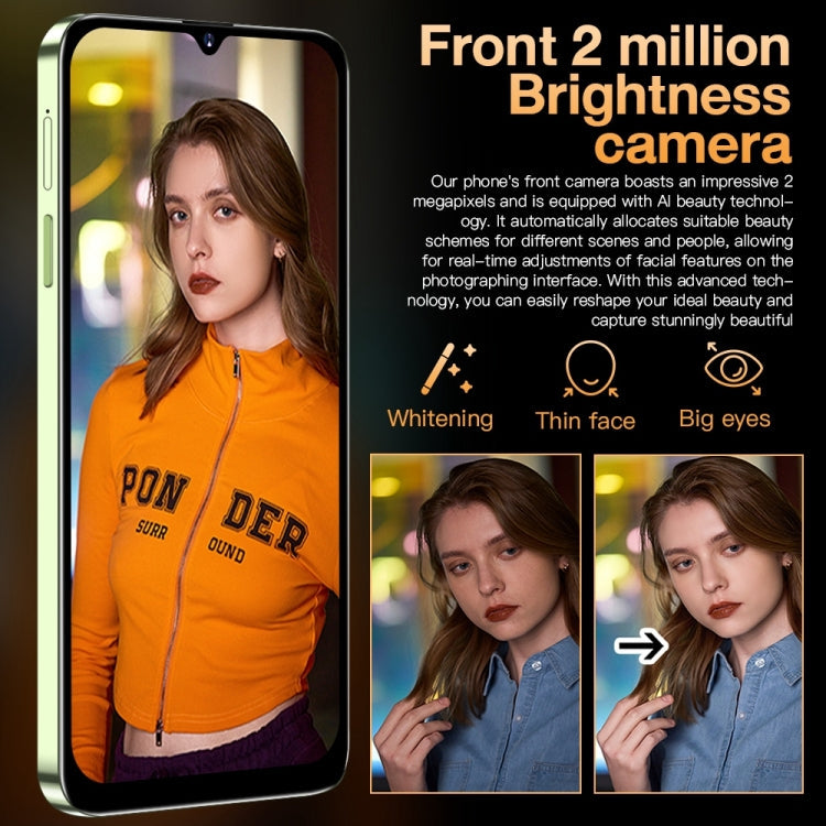 Face Identification, Android 8.1 MTK6580A Quad Core, Network: 3G, OTG, S23Ultra5G / B51