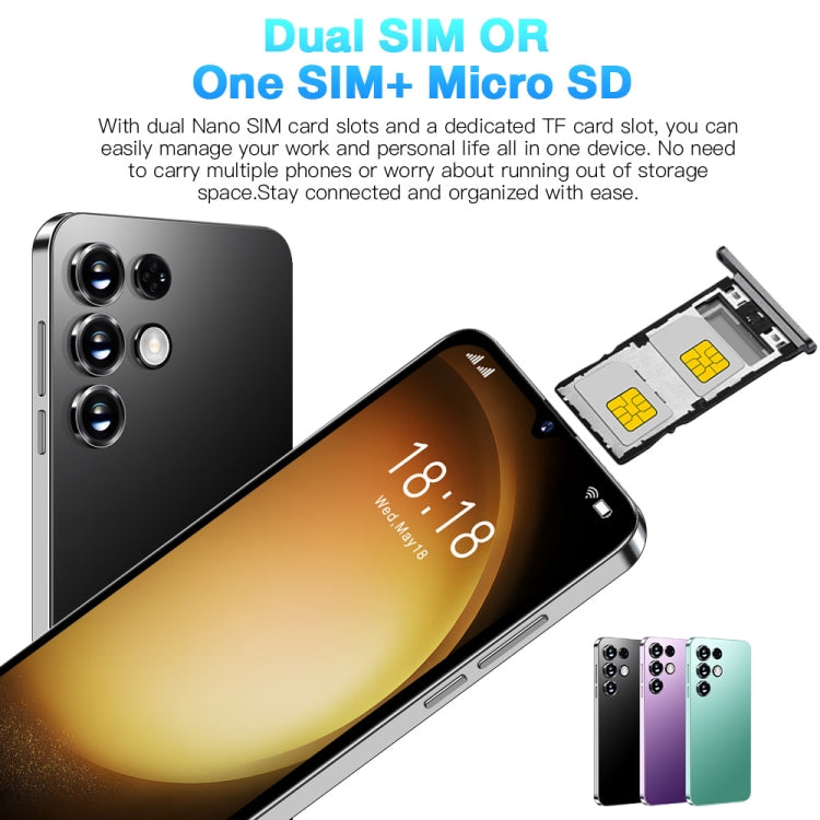 Face Identification, Android 9.1 MTK6580A Quad Core, Network: 3G, S23Ultra / D15