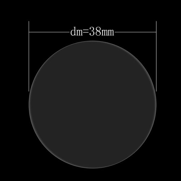 ENKAY Hat-Prince for 38mm Diameter Circular Dial Smart Watch 0.2mm 9H Surface Hardness 2.15D Curved Explosion-proof Tempered Glass Screen Film