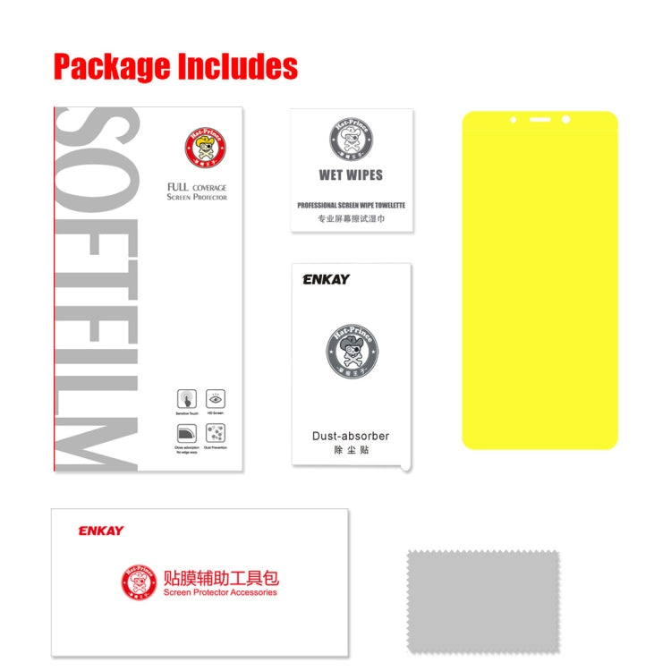ENKAY Hat-Prince 0.1mm 3D Full Screen Protector Explosion-proof Hydrogel Film for Samsung Galaxy A9 (2018), TPU+TPE+PET Material, Galaxy A9 (2018)
