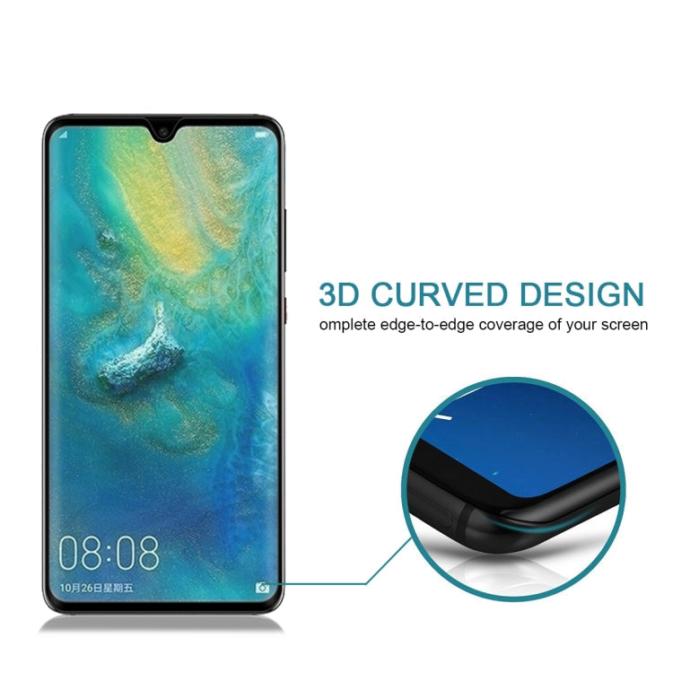 0.3mm 9H Surface Hardness 3D Curved Edge Full Screen Tempered Glass Film for Huawei Mate 20