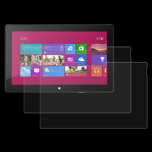 2 PCS 3H Professional Paper Textured Screen Film Pencil Sketch Film for Microsoft Surface Pro 4 / 5 / 6 / 7