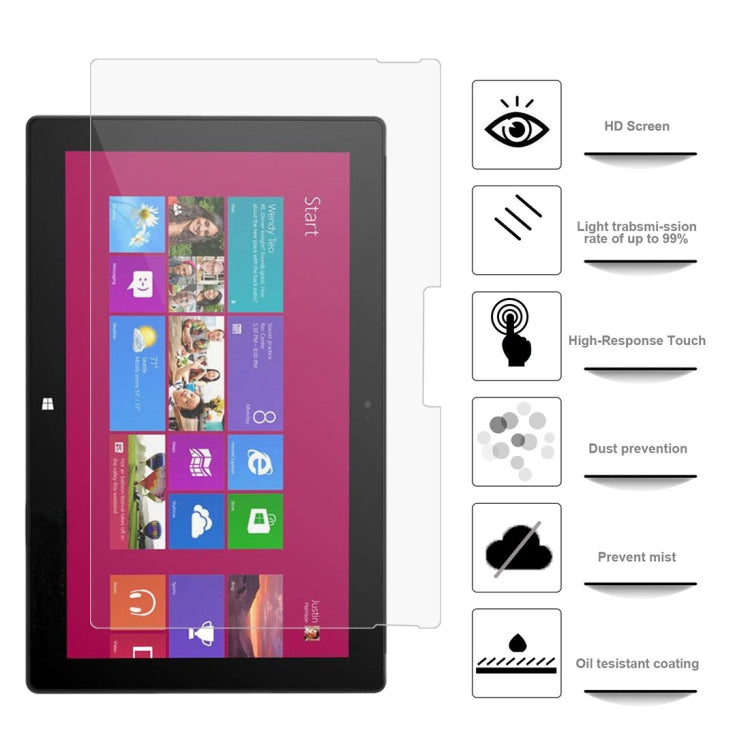 25 PCS 3H Professional Paper Textured Screen Film Pencil Sketch Film for Microsoft Surface Pro 4 / 5 / 6 / 7