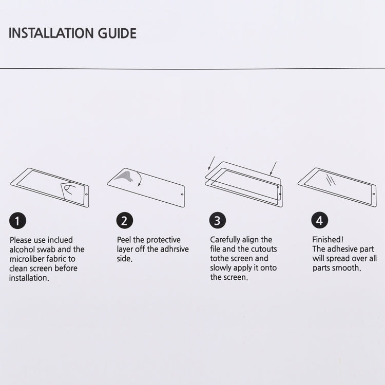 25 PCS 3H Professional Paper Textured Screen Film Pencil Sketch Film for Microsoft Surface Pro 4 / 5 / 6 / 7