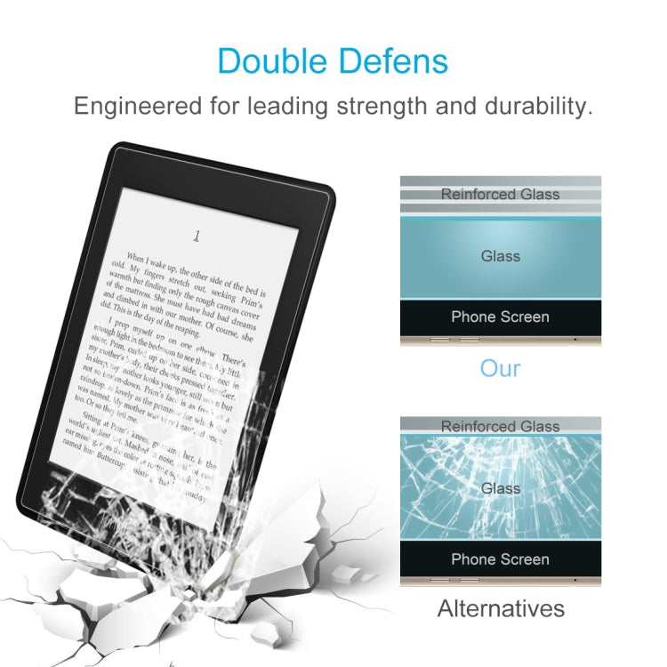 9H 2.5D HD Explosion-proof Tempered Glass Film for Amazon Kindle Paperwhite Lite
