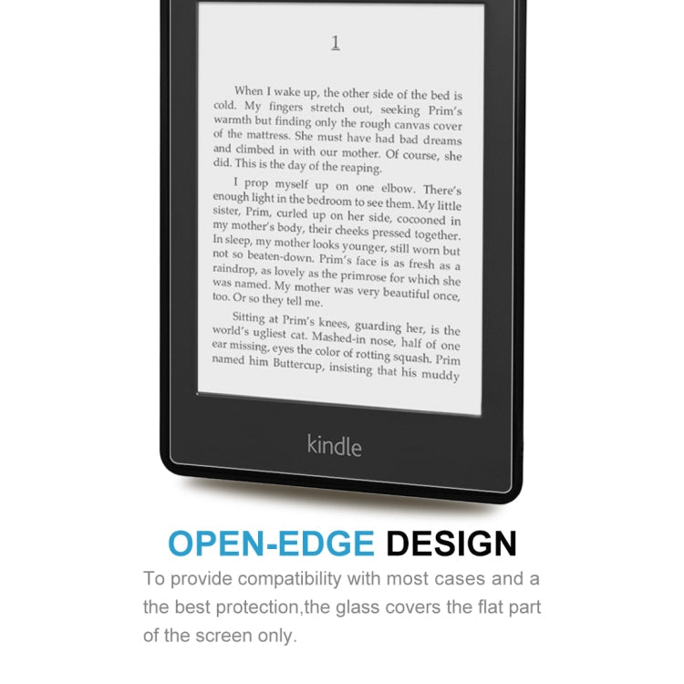 9H 2.5D Frosted Explosion-proof Tempered Glass Film for Amazon Kindle Paperwhite Lite