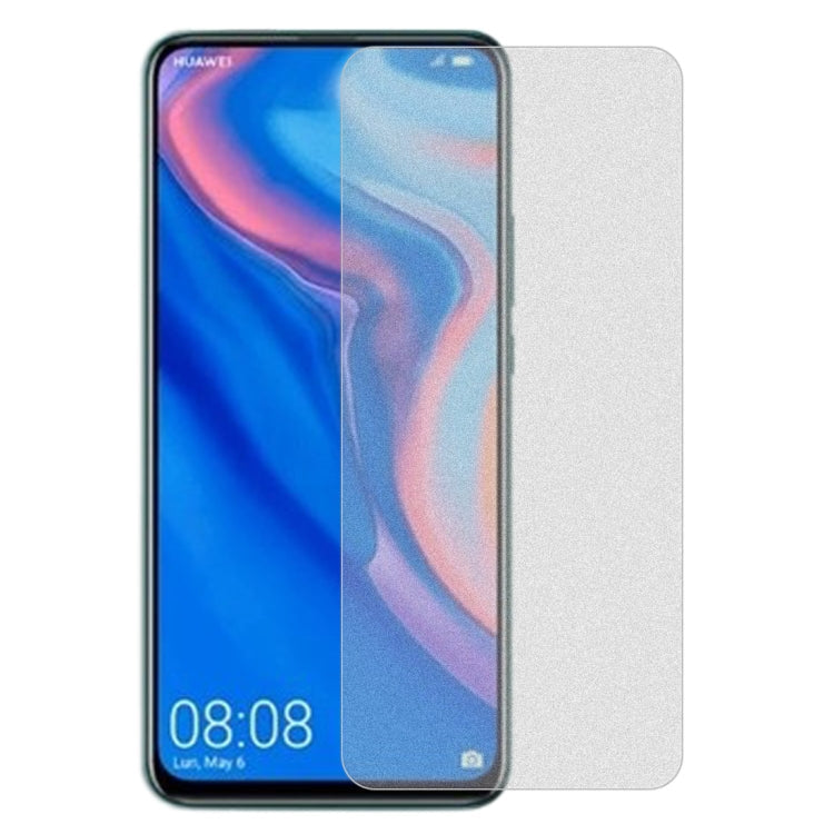 50 PCS Non-Full Matte Frosted Tempered Glass Film for Huawei Y9 Prime(2019) / P Smart Z, No Retail Package