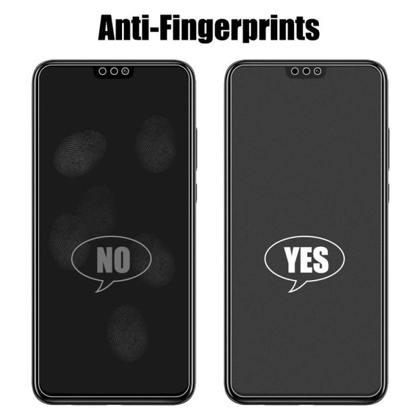 50 PCS Non-Full Matte Frosted Tempered Glass Film for Huawei Y9 Prime(2019) / P Smart Z, No Retail Package