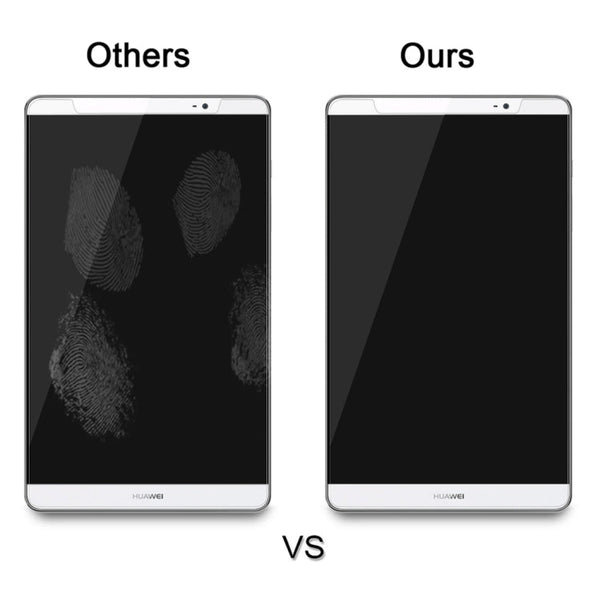 2 PCS 9 inch Universal 0.4mm 9H Surface Hardness Tempered Glass Screen Protector