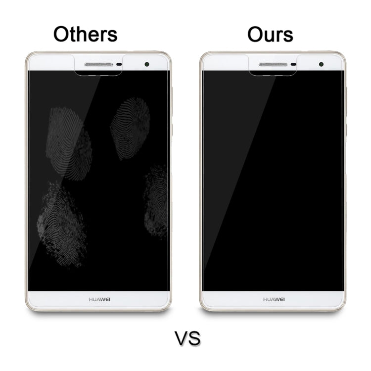 2 PCS 7 inch Universal 0.4mm 9H Surface Hardness Tempered Glass Screen Protector