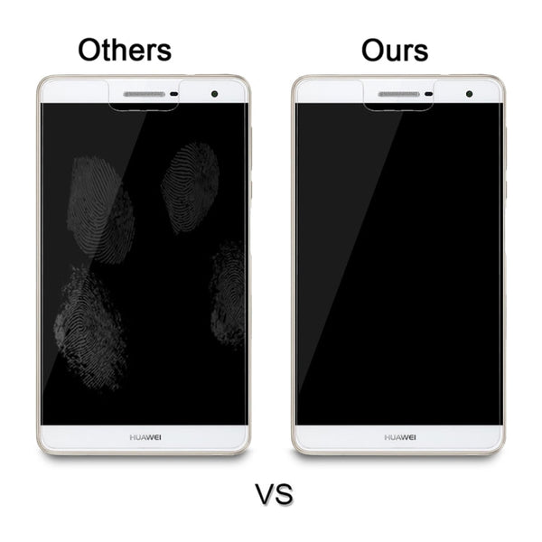 2 PCS 7 inch Universal 0.4mm 9H Surface Hardness Tempered Glass Screen Protector