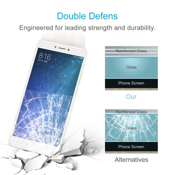 10 PCS for  Xiaomi Mi Max 2 0.3mm 9H Surface Hardness 2.5D Explosion-proof Non-full Screen Tempered Glass Screen Film