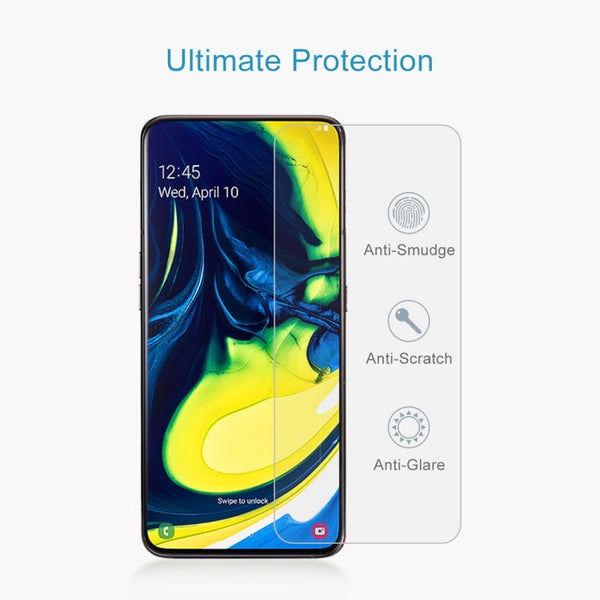 50 PCS 0.26mm 9H 2.5D Tempered Glass Film for Galaxy A80/A90, No Retail Package, For Galaxy A80