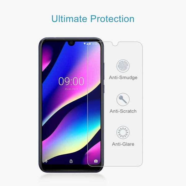 10 PCS 0.26mm 9H 2.5D Tempered Glass Film for Wiko View3