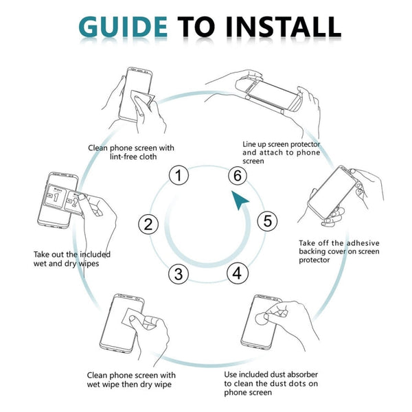 25 PCS For Galaxy S8 Full Screen Tempered Glass Screen Protector, For Galaxy S8