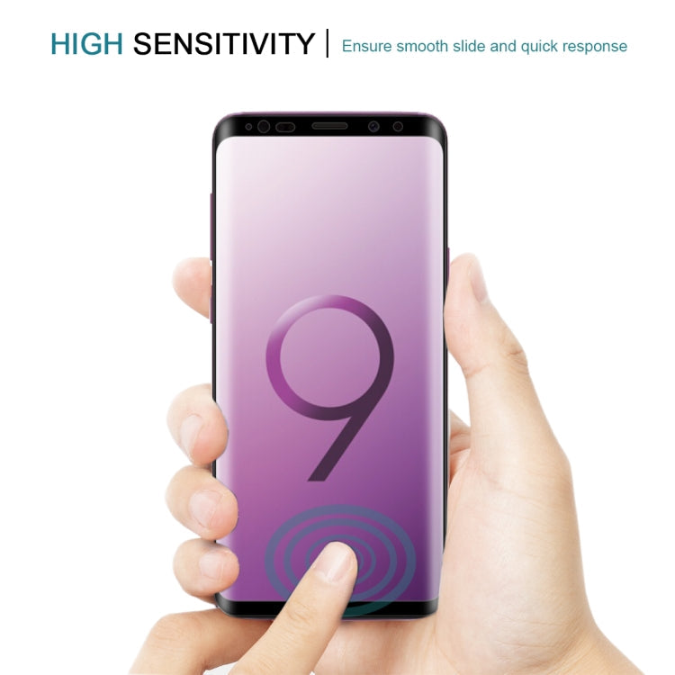 25 PCS For Galaxy Note9 0.3mm 9H Surface Hardness 3D Curved Edge Full Screen Tempered Glass Film