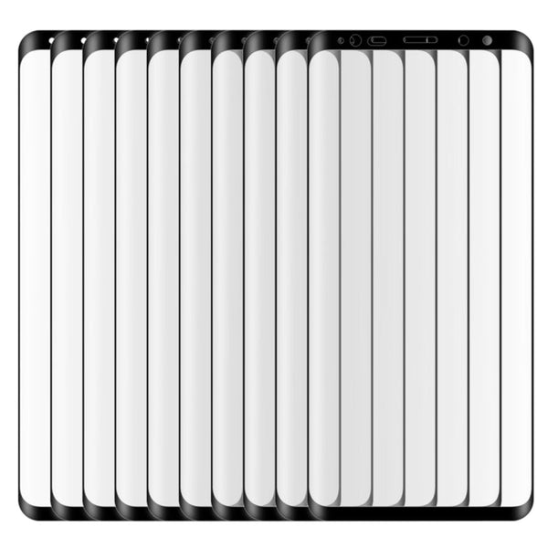 25 PCS For Galaxy Note9 0.3mm 9H Surface Hardness 3D Curved Edge Full Screen Tempered Glass Film