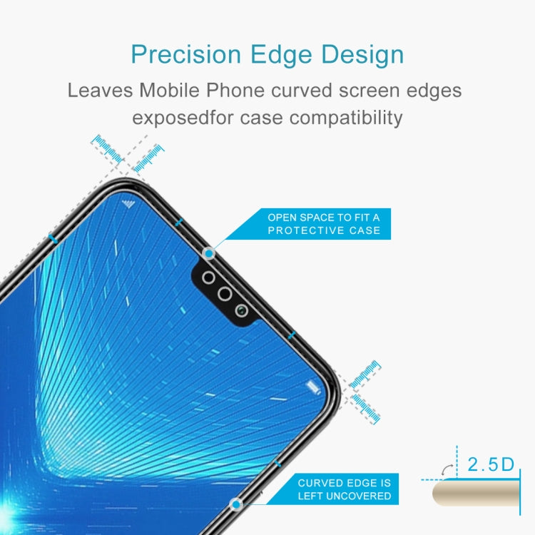 10 PCS 0.26mm 9H 2.5D Explosion-proof Tempered Glass Film for Huawei Honor 8X