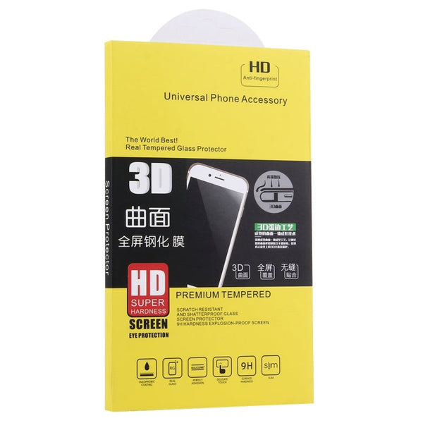 0.3mm 9H 3D Full Screen Tempered Glass Film for Galaxy S10, Screen Fingerprint Unlocking is Supported