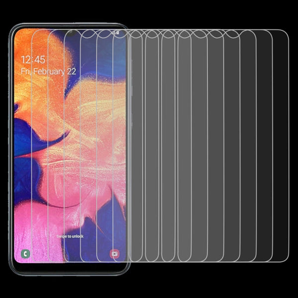 10 PCS 0.26mm 9H 2.5D Tempered Glass Film for Galaxy A10 / M10, For Galaxy A10
