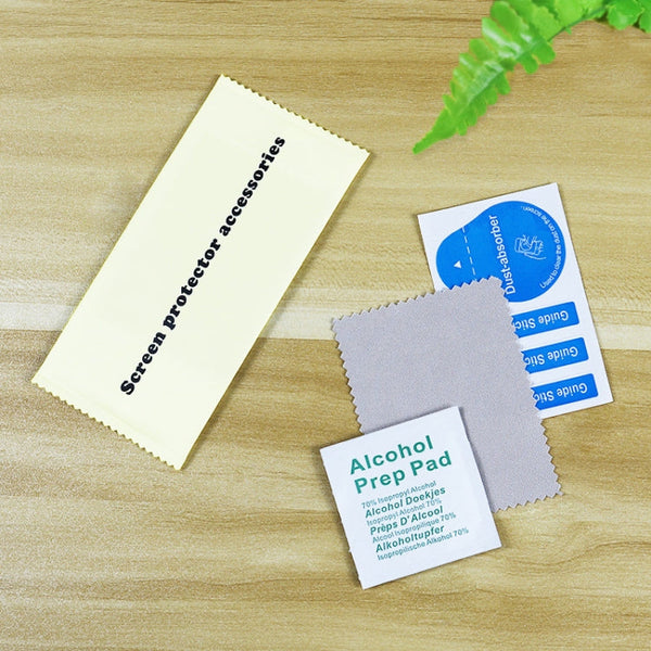 200 PCS Tempered Glass Phone LCD Screen Protector Dust Removal Dry Wet Cleaning Wipes Paper Tools Set Alcohol Package