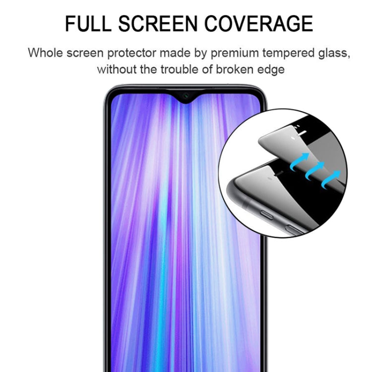 25 PCS Full Cover ScreenProtector Tempered Glass Film for Xiaomi Redmi Note 8 Pro