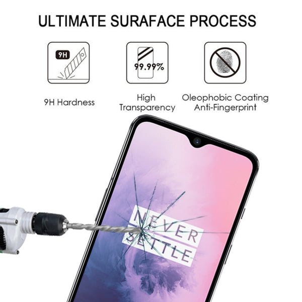 25 PCS Full Cover ScreenProtector Tempered Glass Film for OnePlus 7T