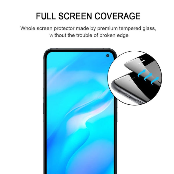 25 PCS For Vivo X30 Full Glue Full Cover Screen Protector Tempered Glass Film