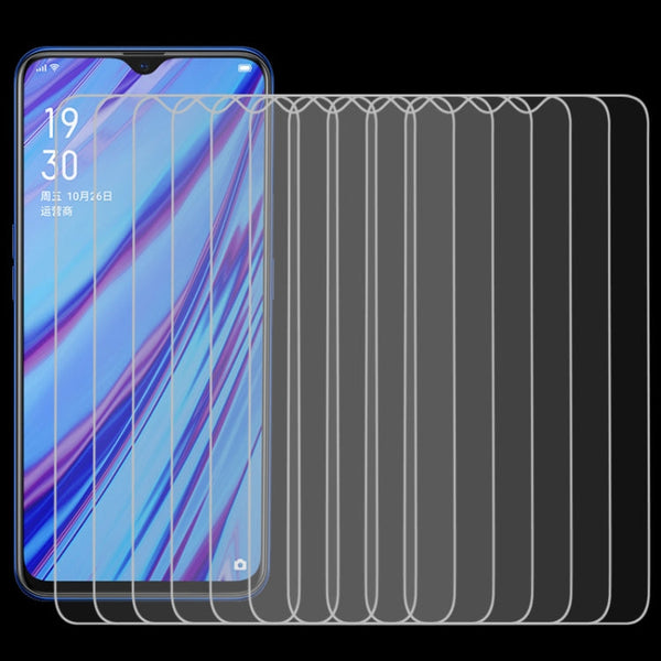 50 PCS For OPPO A5 / A9 (2020) / A56 5G 9H 2.5D Screen Tempered Glass Film