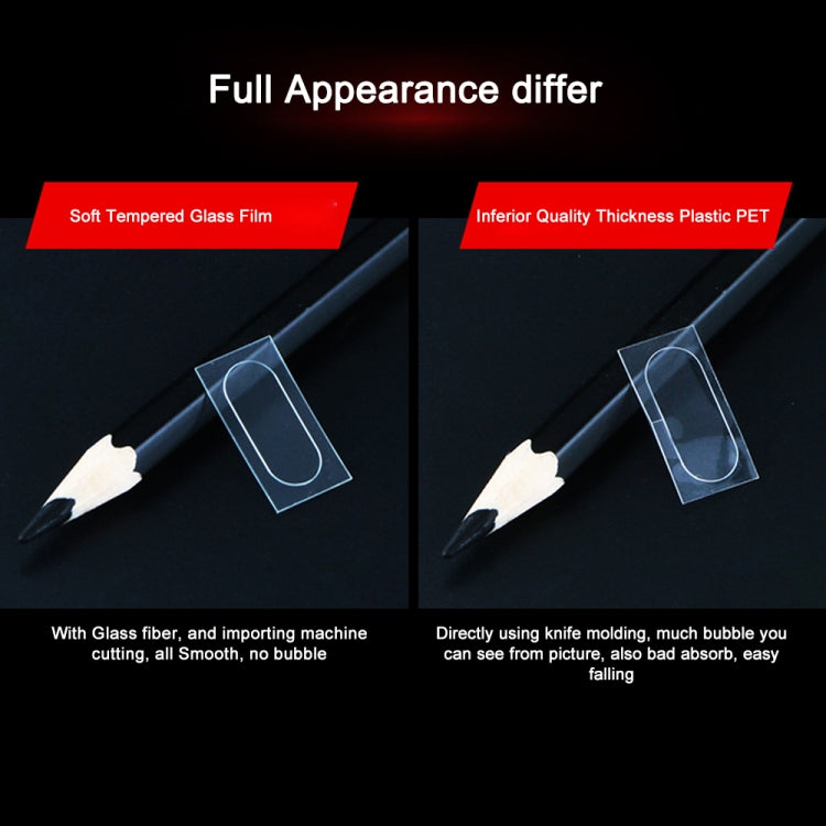 0.2mm 9H 2.5D Rear Camera Lens Tempered Glass Film for LG G5