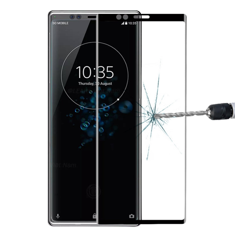 9H 3D Curved Full Screen Tempered Glass Film for Sony Xperia XZ4