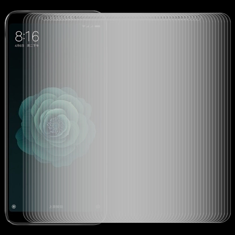 100 PCS 0.26mm 9H 2.5D Tempered Glass Film for Xiaomi Mi 6X & A2