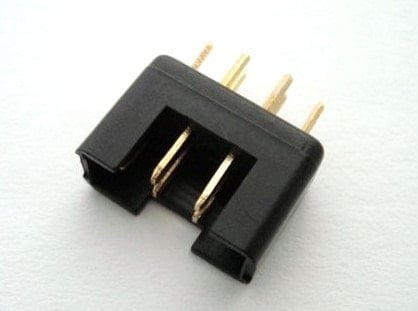 Black Moulded MPX Connectors (Pair)