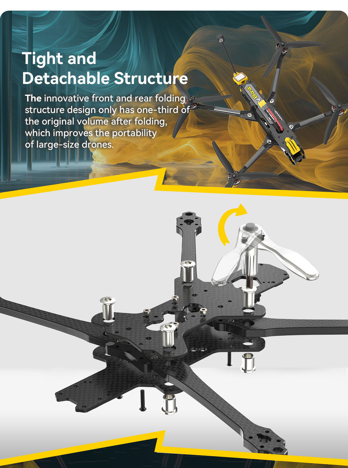 SpeedyBee Mario 8 DC Foldable Frame