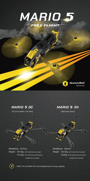 SpeedyBee Mario 5 Frame