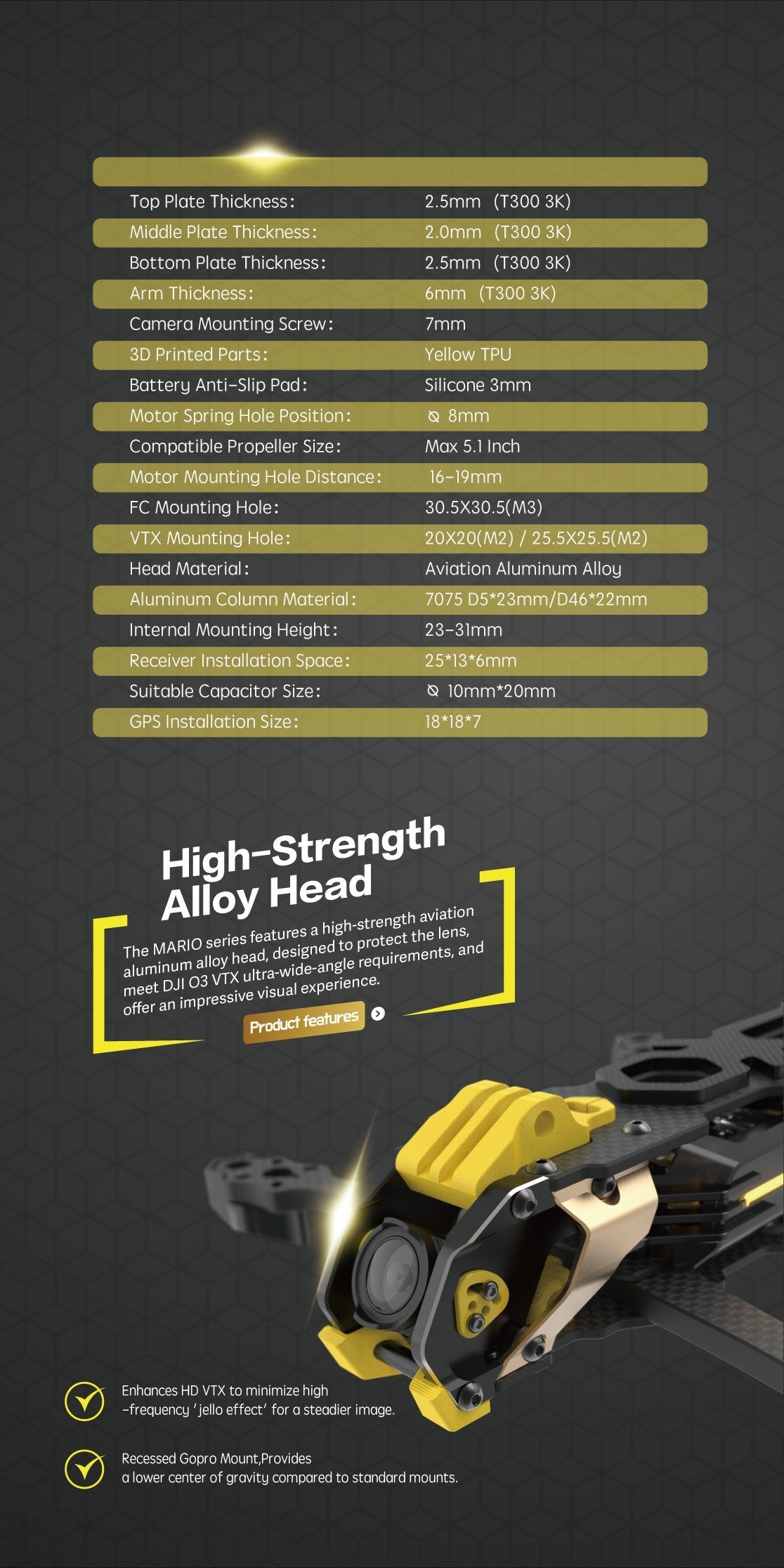 SpeedyBee Mario 5 Frame