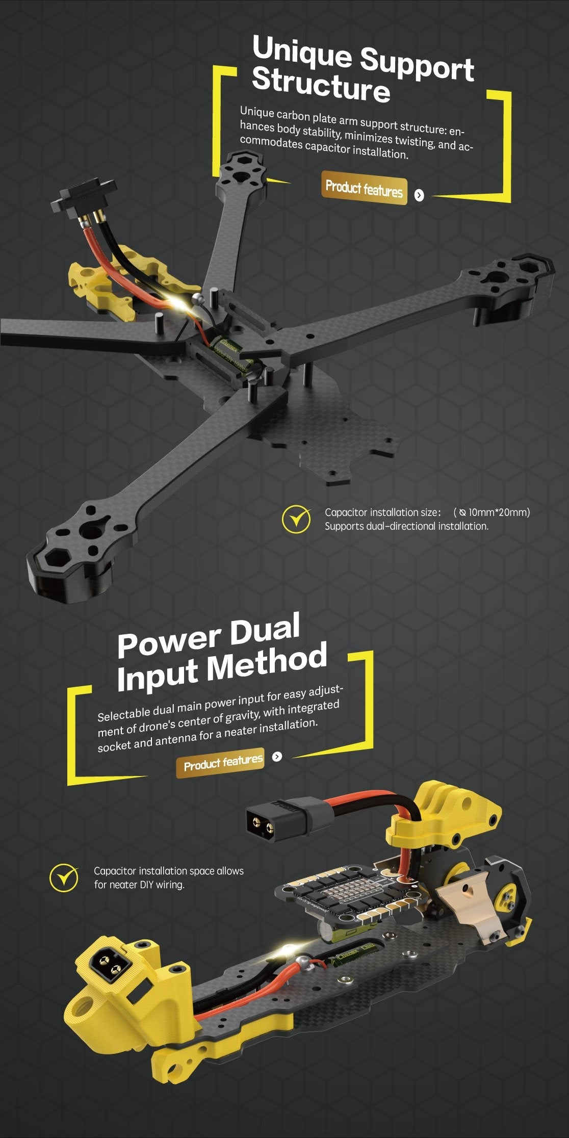 SpeedyBee Mario 5 Frame