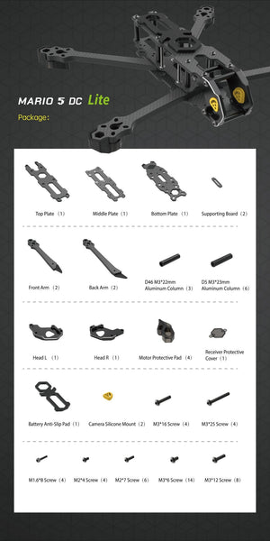 SpeedyBee Mario 5 Frame