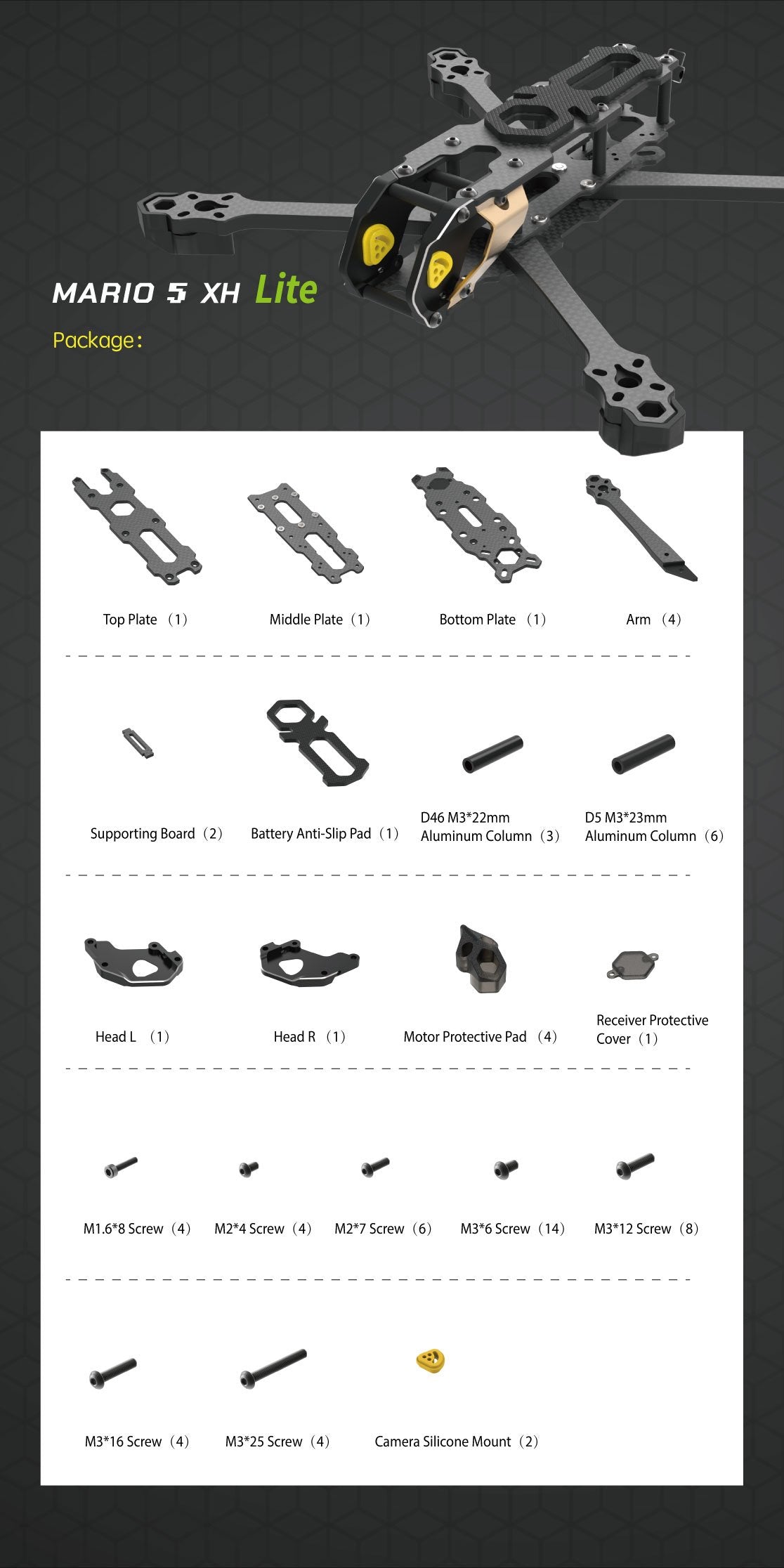 SpeedyBee Mario 5 Frame