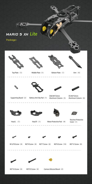 SpeedyBee Mario 5 Frame