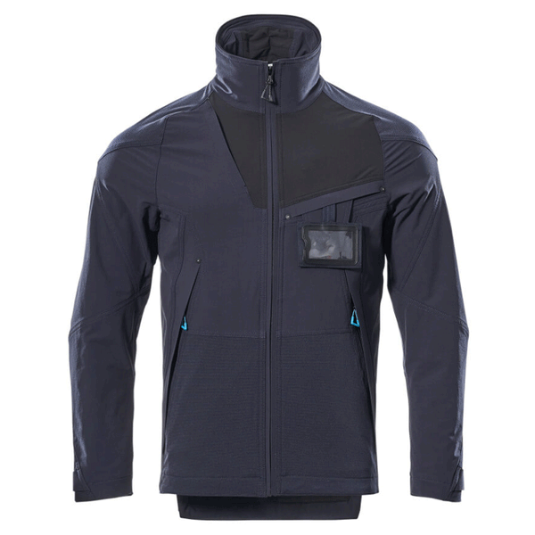 Mascot Advanced 17101 Water-Repellent Lightweight Stretch Work Jacket Dark Navy Small